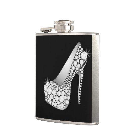 White Diamond High Hiel Heupfles (Links)