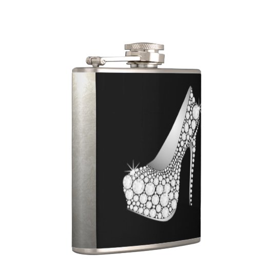 White Diamond High Hiel Heupfles (Rechts)