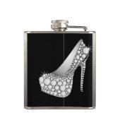 White Diamond High Hiel Heupfles (Achterkant)