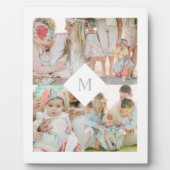 White Diamond Monogram Fotoplaat (Voorkant)