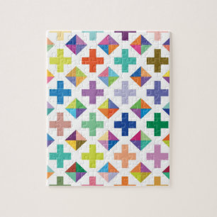 White Diamond Puzzle Legpuzzel