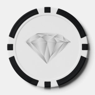 White Diamond voor mijn lieverd Pokerchips