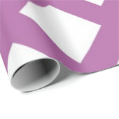 White Diamonds op Lavender Cadeaupapier (Rol Hoek)