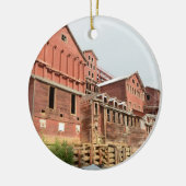 White Doberman Ornament (Links)