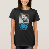White Dogs voor Harris Walz T-shirt (Voorkant)
