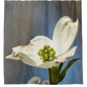 White Dogwood Bloom Douchegordijn (Voorkant)