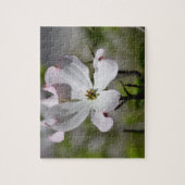 White Dogwood Flower Legpuzzel (Verticaal)