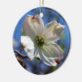 White Dogwood Flower ornament (Links)