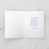 White Dogwood Moederdag Card Kaart (Binnen)