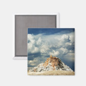 White Dome Magnet (Voorkant / Achterkant)