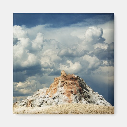 White Dome Magnet (Voorkant)