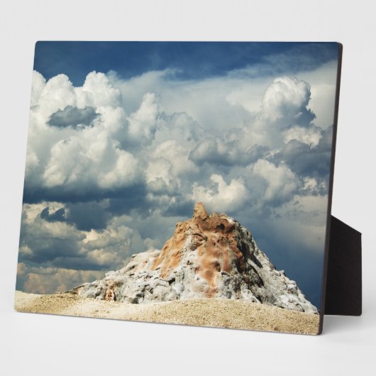 White Dome Plaque Fotoplaat (Zijkant)