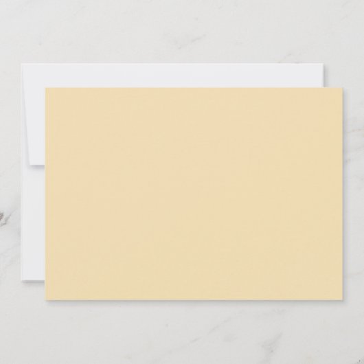 White Double Daffodil Jubileum Party Invitation Kaart (Achterkant)