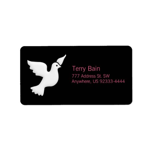 White Dove Belight Etiket (Voorkant)