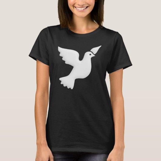 White Dove Belight T-shirt (Voorkant)