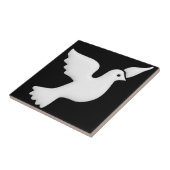White Dove Belight Tegeltje (Zijkant)