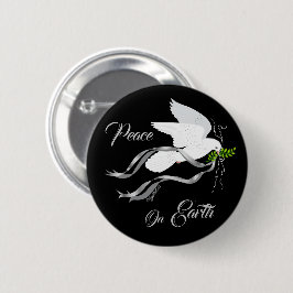 White Dove Button
