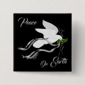 White Dove Button (Voorkant)