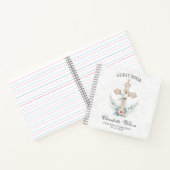 White Dove First Holly Communion Gastenboek Notitieboek (Binnen)