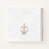 White Dove First Holly Communion Gastenboek Notitieboek (Achterkant)