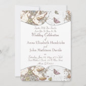 White Dove Garden Pattern Kaart (Voorkant)