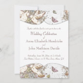 White Dove Garden Pattern  Kaart (Voorkant)