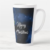 White Dove Kerstmis grote latte Mok (Rechts)