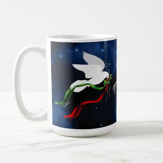 White Dove Kerstmis Mok (Links)