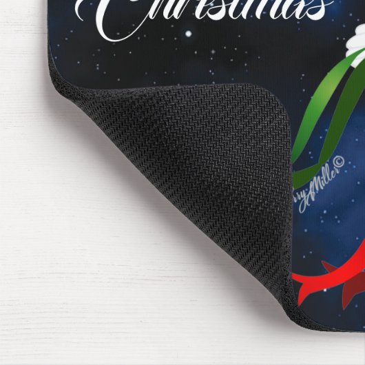 White Dove Kerstmis Muismat (Hoek)