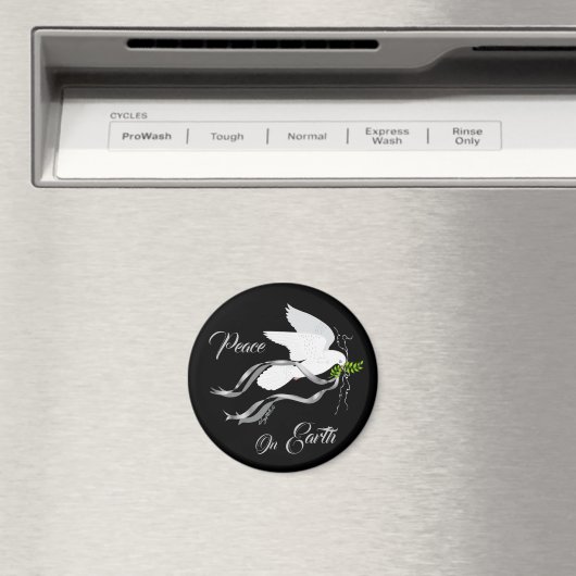 White Dove Magnet (Insitu (Vaatwasser))