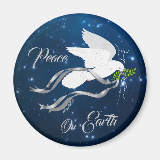 White Dove Magnet (Voorkant)
