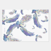 White Dove Peace Love Bird Maureen Girard Inpakpapier Vel (Voorkant 2)