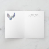 White Dove Peace Maureen Girard Kaart (Binnen)