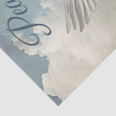 White Dove Peace Roos Tissuepapier (Detail)