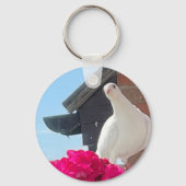 White Dove  Sleutelhanger (Achterkant)