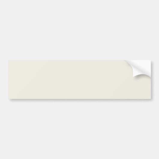 White Dove Solid Color Bumpersticker (Voorkant)