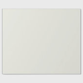 White Dove Solid Color Cadeaupapier (Vlak)