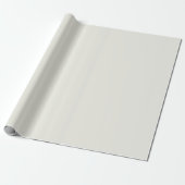 White Dove Solid Color Cadeaupapier (Uitgerold)
