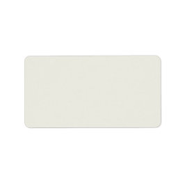 White Dove Solid Color Etiket