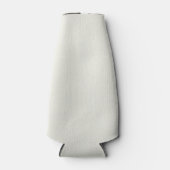 White Dove Solid Color Flesjeskoeler (Voorkant)