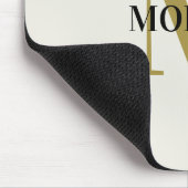 White Dove Solid Color Muismat (Hoek)