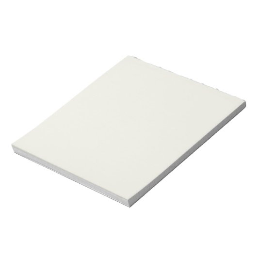 White Dove Solid Color Notitieblok (Linkerzijde)