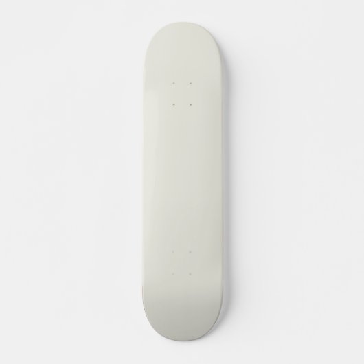 White Dove Solid Color Persoonlijk Skateboard (Voorkant)
