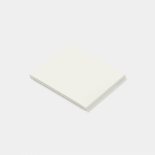 White Dove Solid Color Post-it® Notes (Schuin)