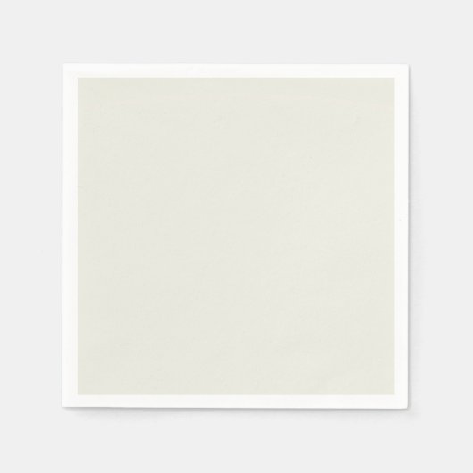 White Dove Solid Color Servet (Voorkant)