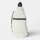 White Dove Solid Color Sling Bag (Voorkant)