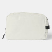 White Dove Solid Color Toilettasje (Achterkant)