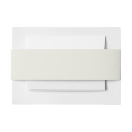 White Dove Solid Color Uitnodigingen Wikkel