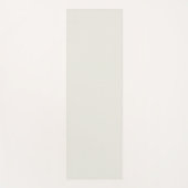 White Dove Solid Color Yogamat (Voorkant)