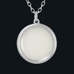 White Dove Solid Color Zilver Vergulden Ketting<br><div class="desc">White Dove Solid Color</div>